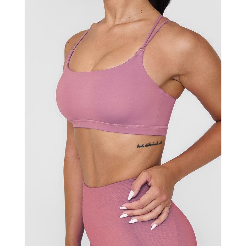 GENERICO - Top deportivo mujer - Top deportivo con tiras cruzadas mujer