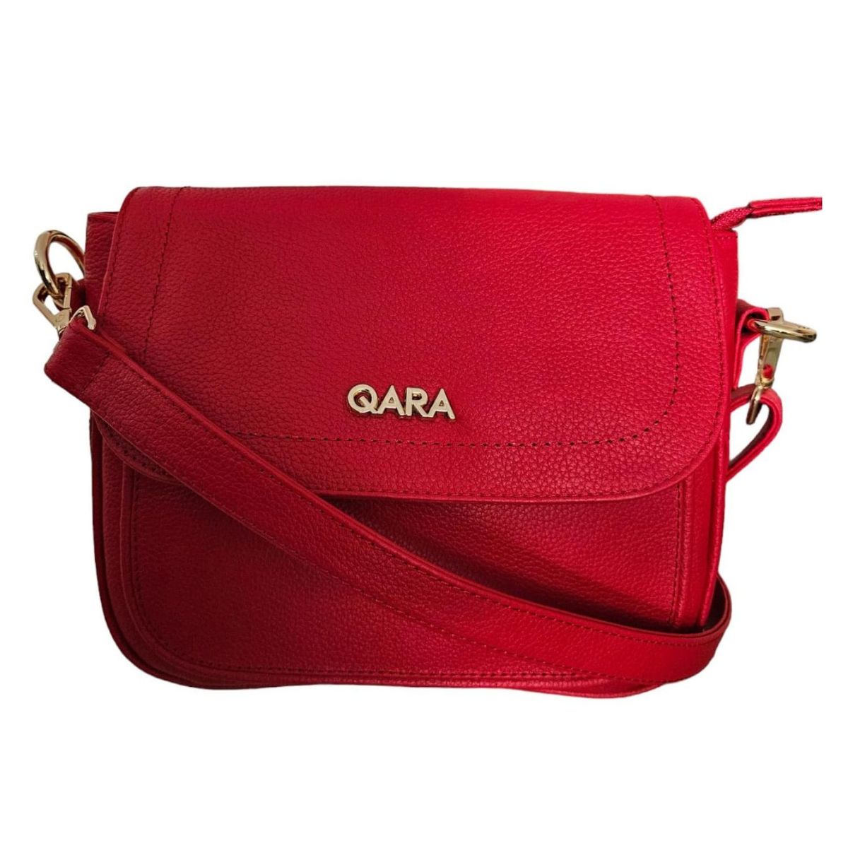 QARA - Morral en cuero genuino Mel