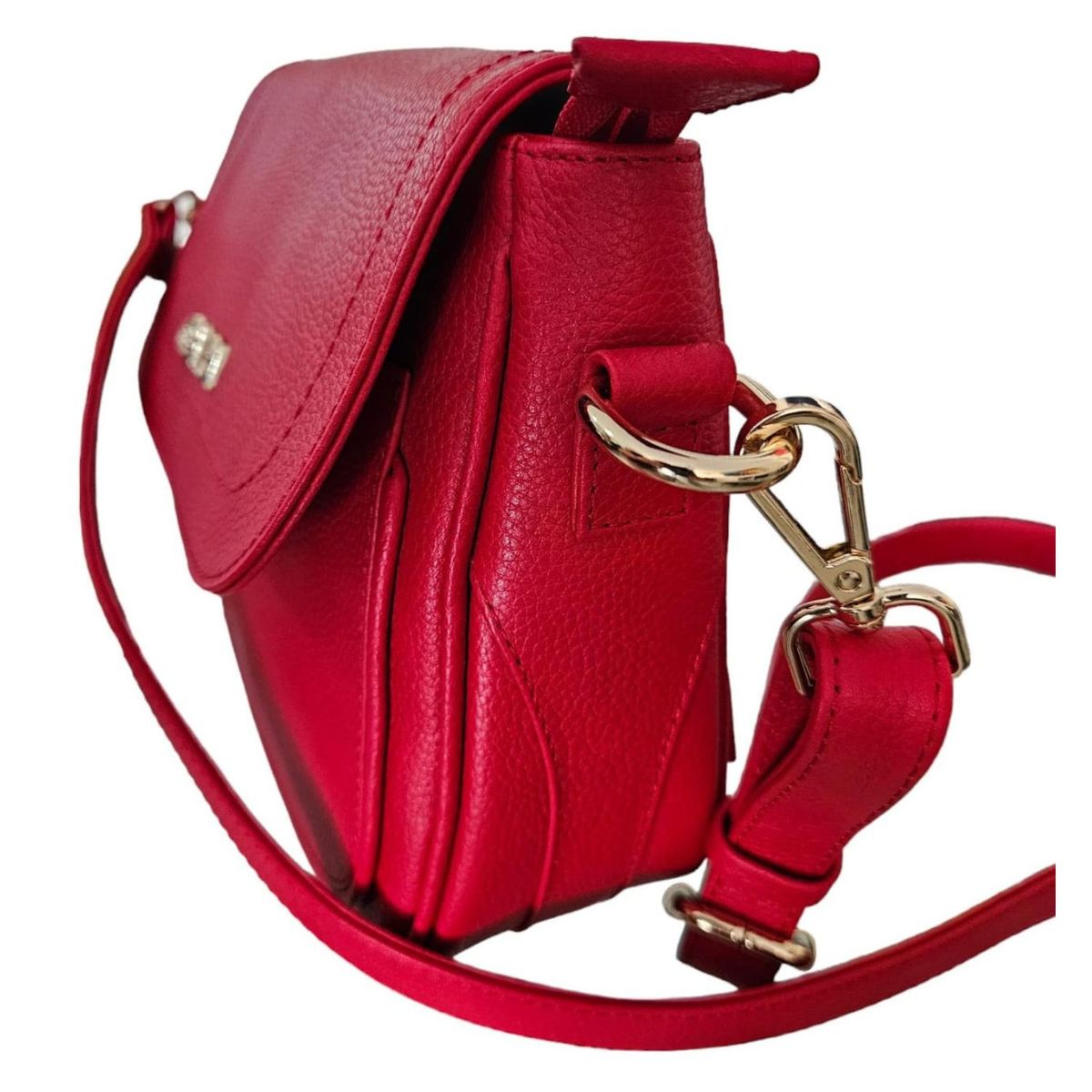 QARA - Morral en cuero genuino Mel