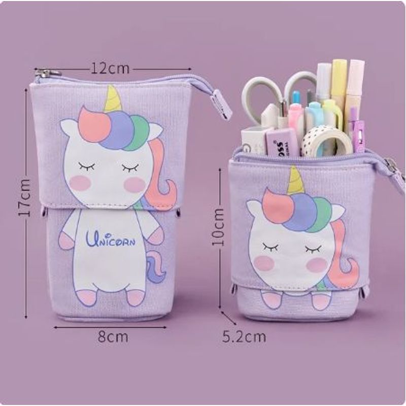 GENERICO - Cartuchera Retráctil Unicornio