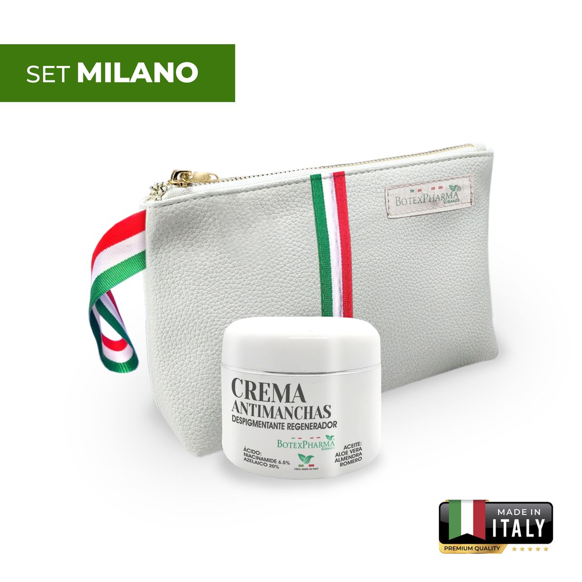 BOTEXPHARMA - Crema Despigmentante -Aclarante  manchas Niacinamide Bio Dermo ITALIA