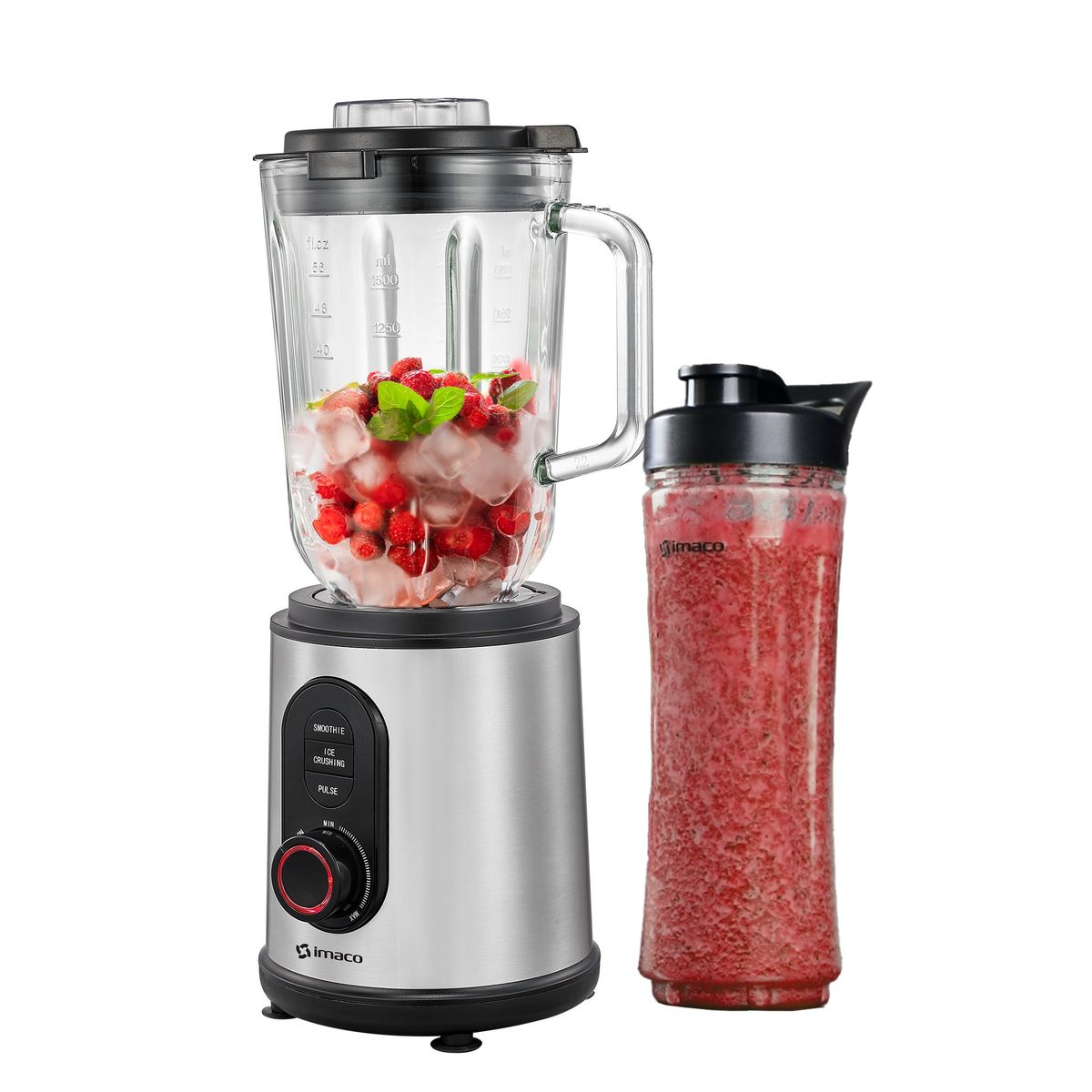 IMACO - Licuadora Acero 1200w Vv 15l Imaco Bls1260