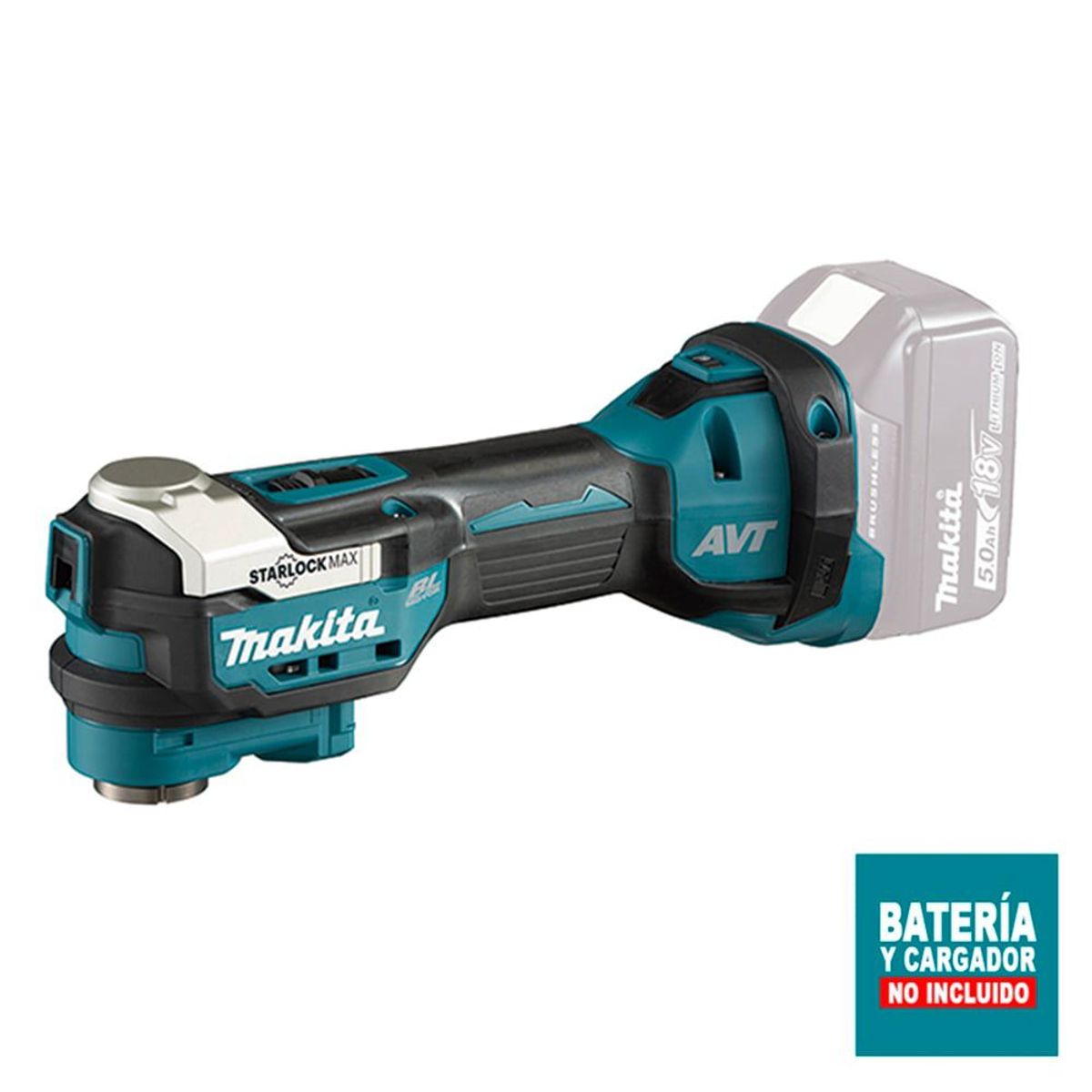 MAKITA - Multiherramienta Makita DTM52Z 18V LXT Brushless (Baretool)