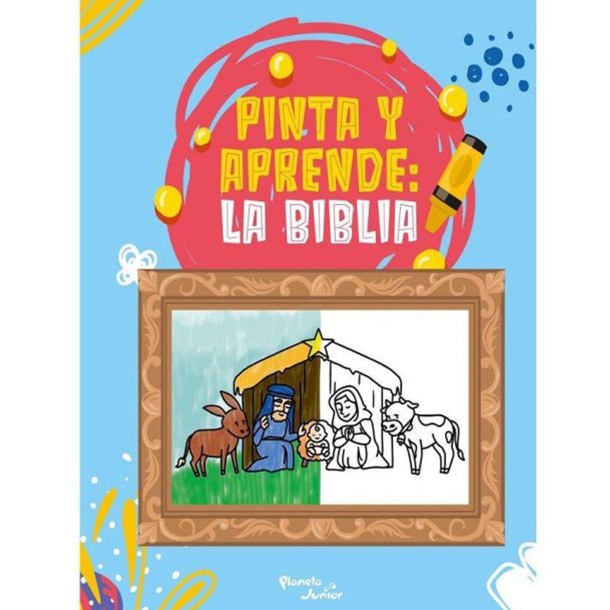 GENERICO - LIBRO DE ACTIVIDADES PINTA Y APRENDE LA BIBLIA