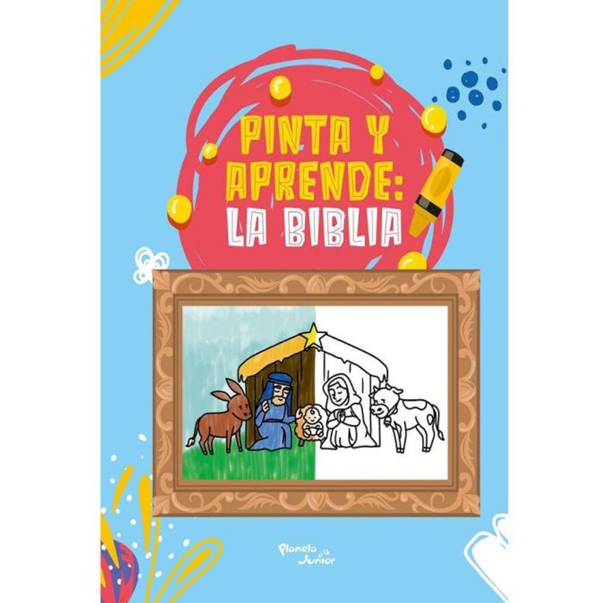 GENERICO - LIBRO DE ACTIVIDADES PINTA Y APRENDE LA BIBLIA