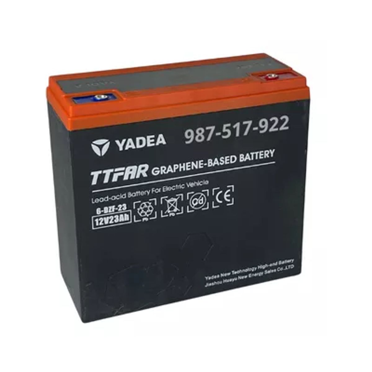 GENERICO - Bateria para Moto Electrica de Plomo y Grafeno PREMIUM 12v23ah