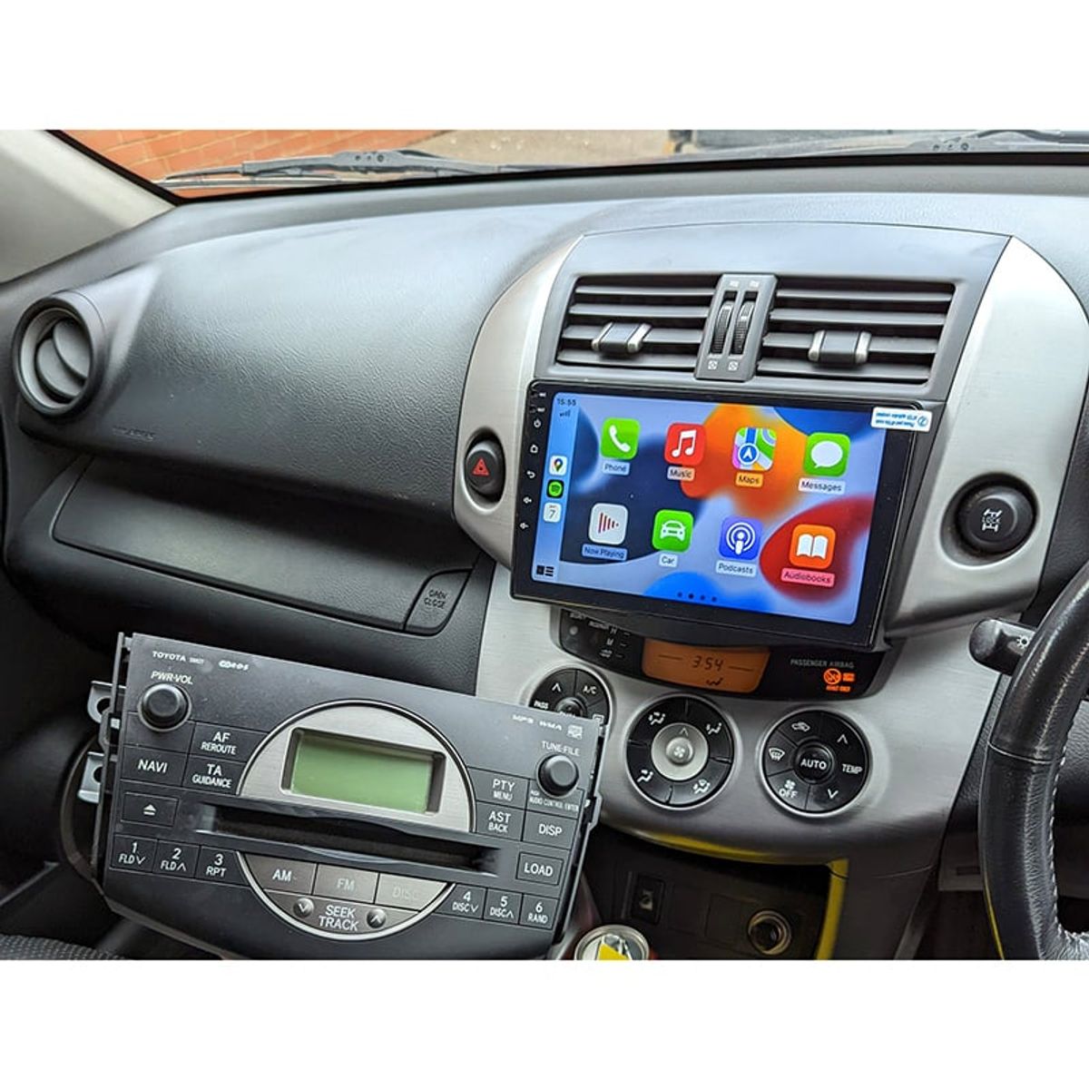GENERICO - Autoradio Toyota Rav 4  2006-2012 +Cámara Full HD