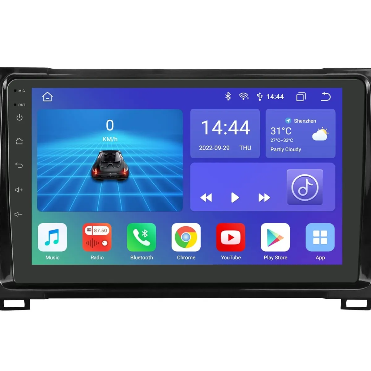 GENERICO - Autoradio Toyota tundra 2014-2021 +Cámara Full HD