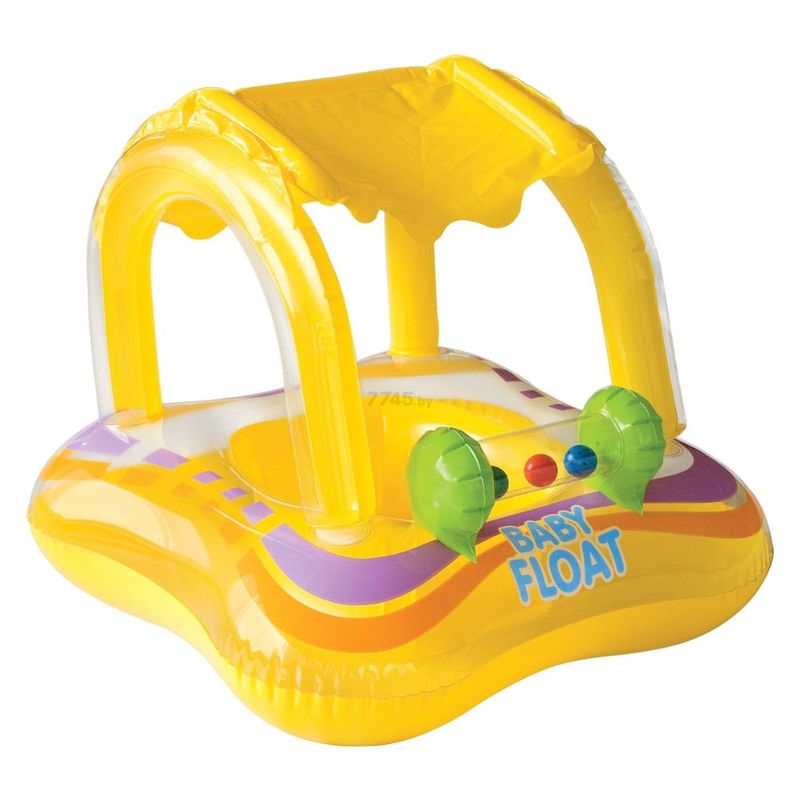 INTEX - INTEX-Flotador con techo para bebé
