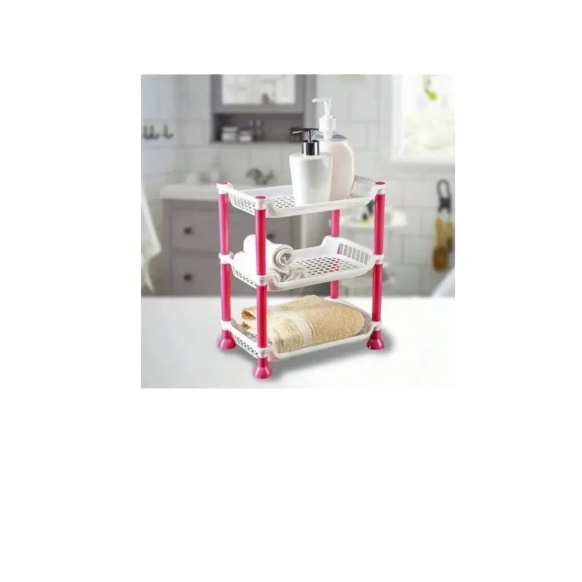 GENERICO - Mini Estante Plastico Organizador Multifuncional 28 x 32 x16