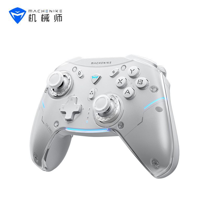 MACHENIKE - Mando Control Inalámbrico Machenike G5 Pro Blanco PC Switch Android