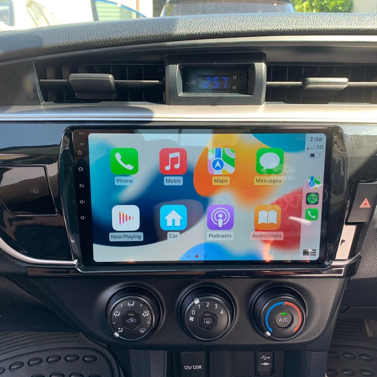 GENERICO - Autoradio Toyota Corolla 2013-2016 +Cámara Full HD