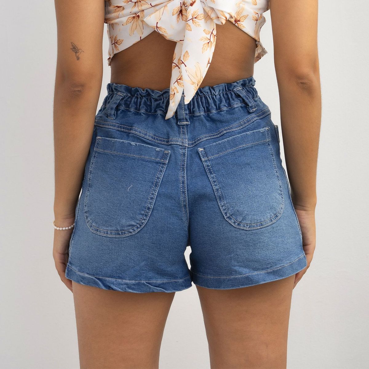 ROXJES JEANS - Short Denim Mujer Roxjes
