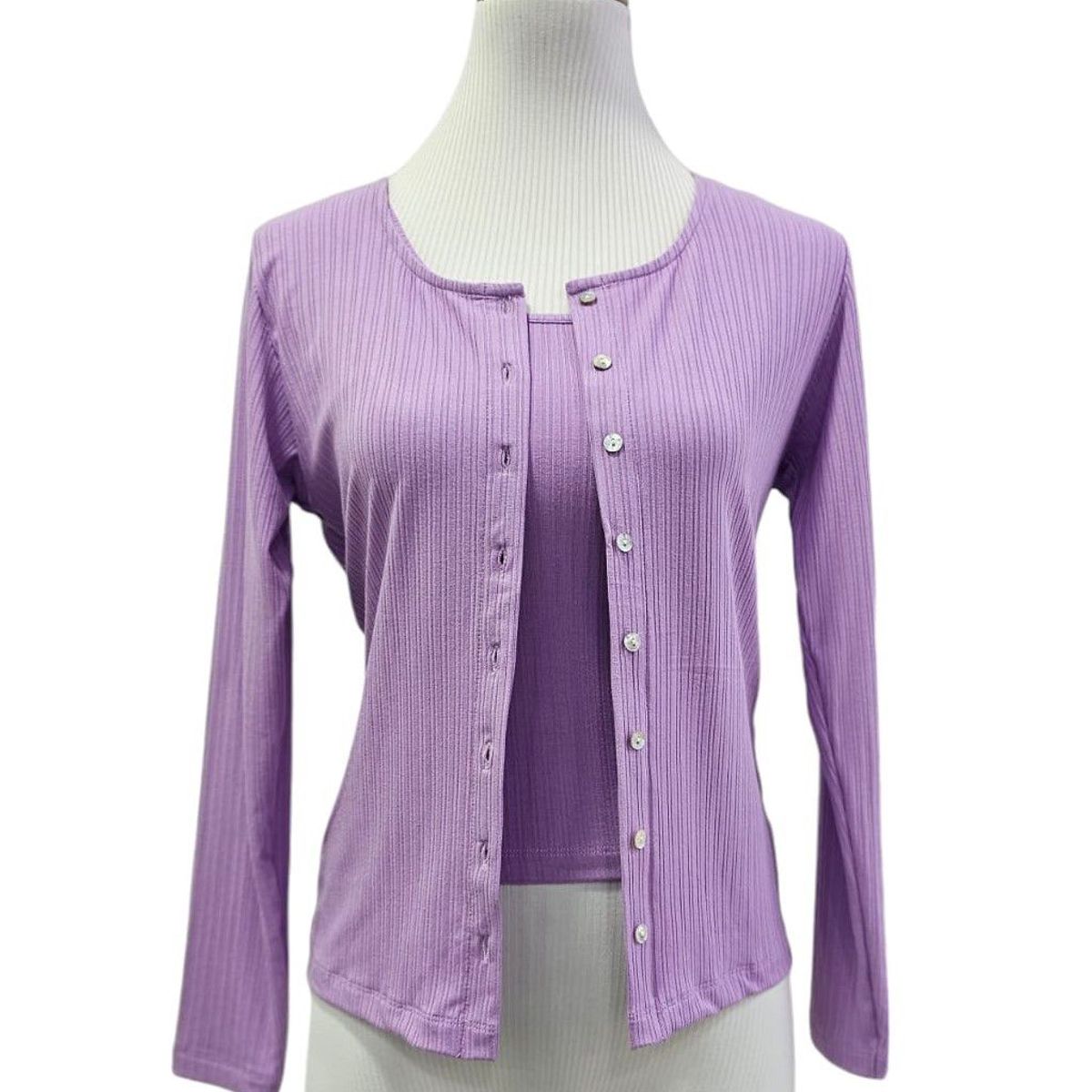 GENERICO - CONJUNTO SULLY CARDIGAN Y BVD DBELLAS