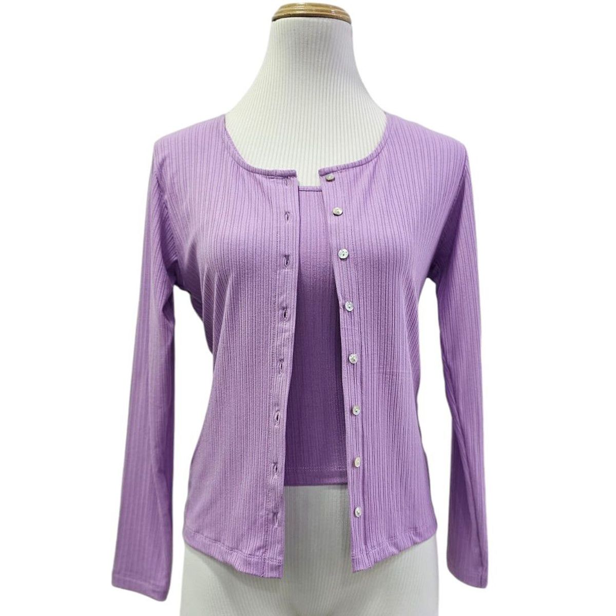 GENERICO - CONJUNTO SULLY CARDIGAN Y BVD DBELLAS