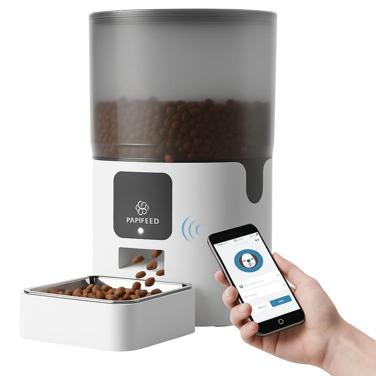 GENERICO - Alimentador Automatico Mascotas 6 Litros