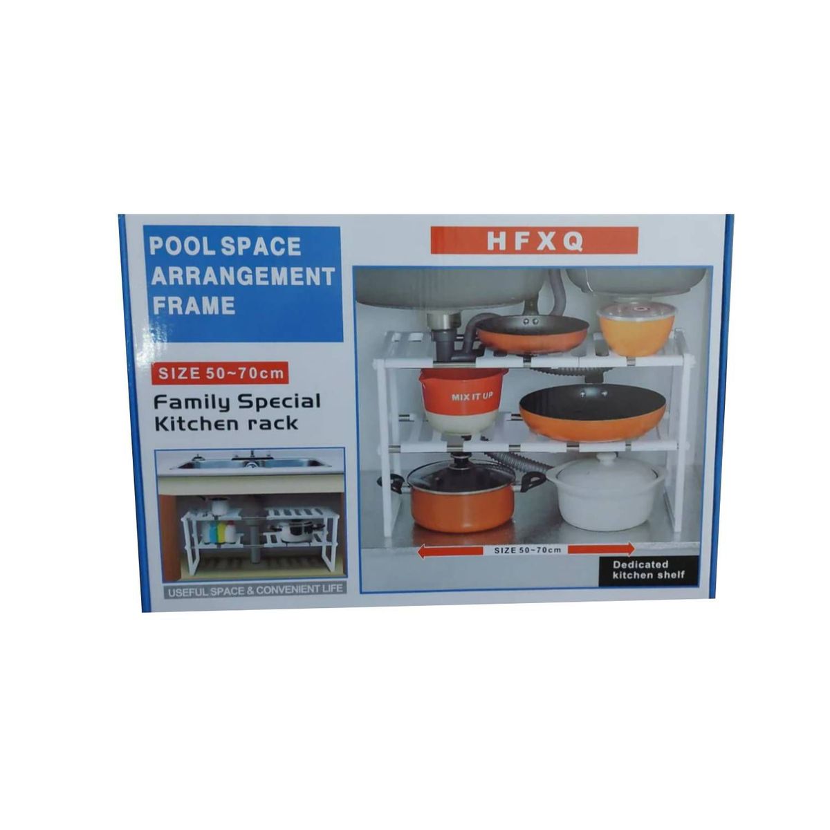 GENERICO - Estante para Gabinete de Cocina Ahorro de Espacio