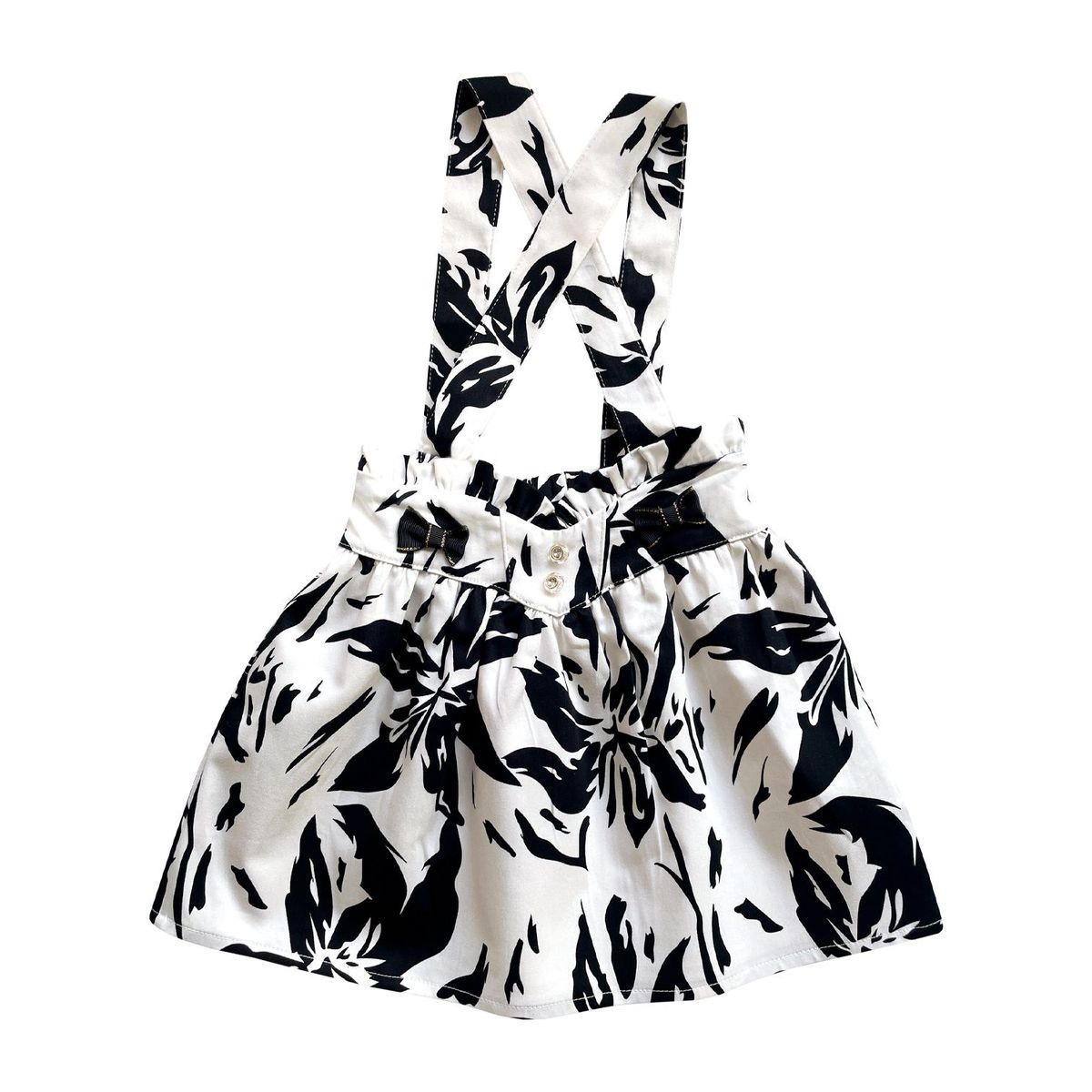 KIDS MASHMELO - Jumper para Niña con Pretina de Corazón y Volante Kids Mashmelo”