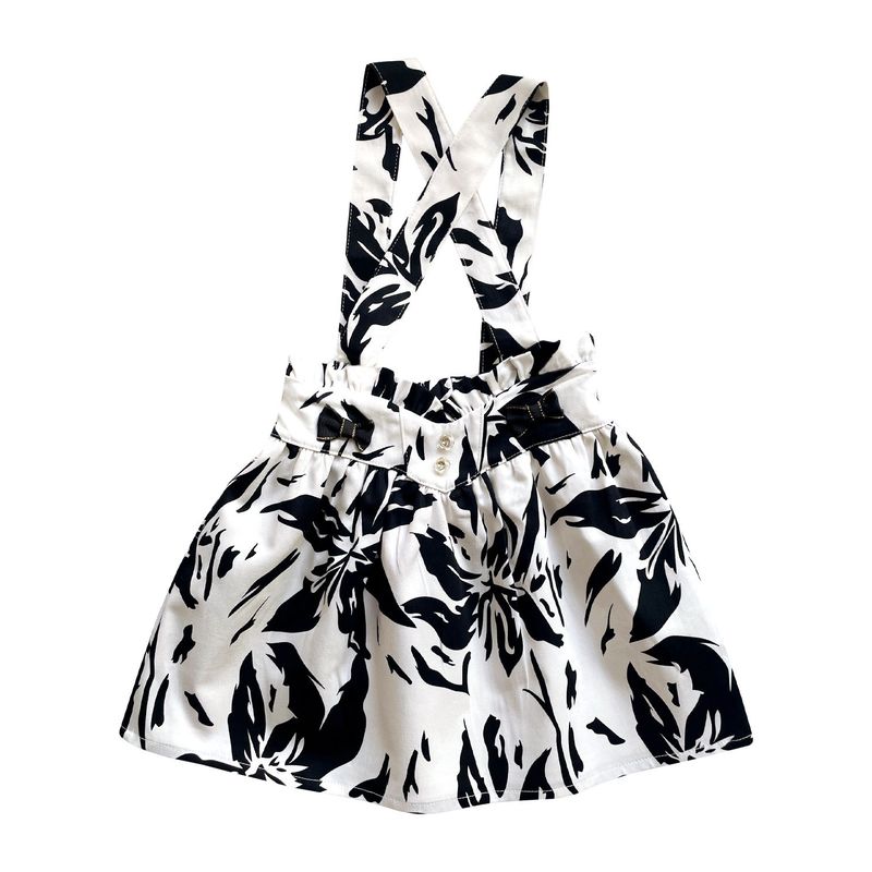 KIDS MASHMELO - Jumper para Niña con Pretina de Corazón y Volante Kids Mashmelo”