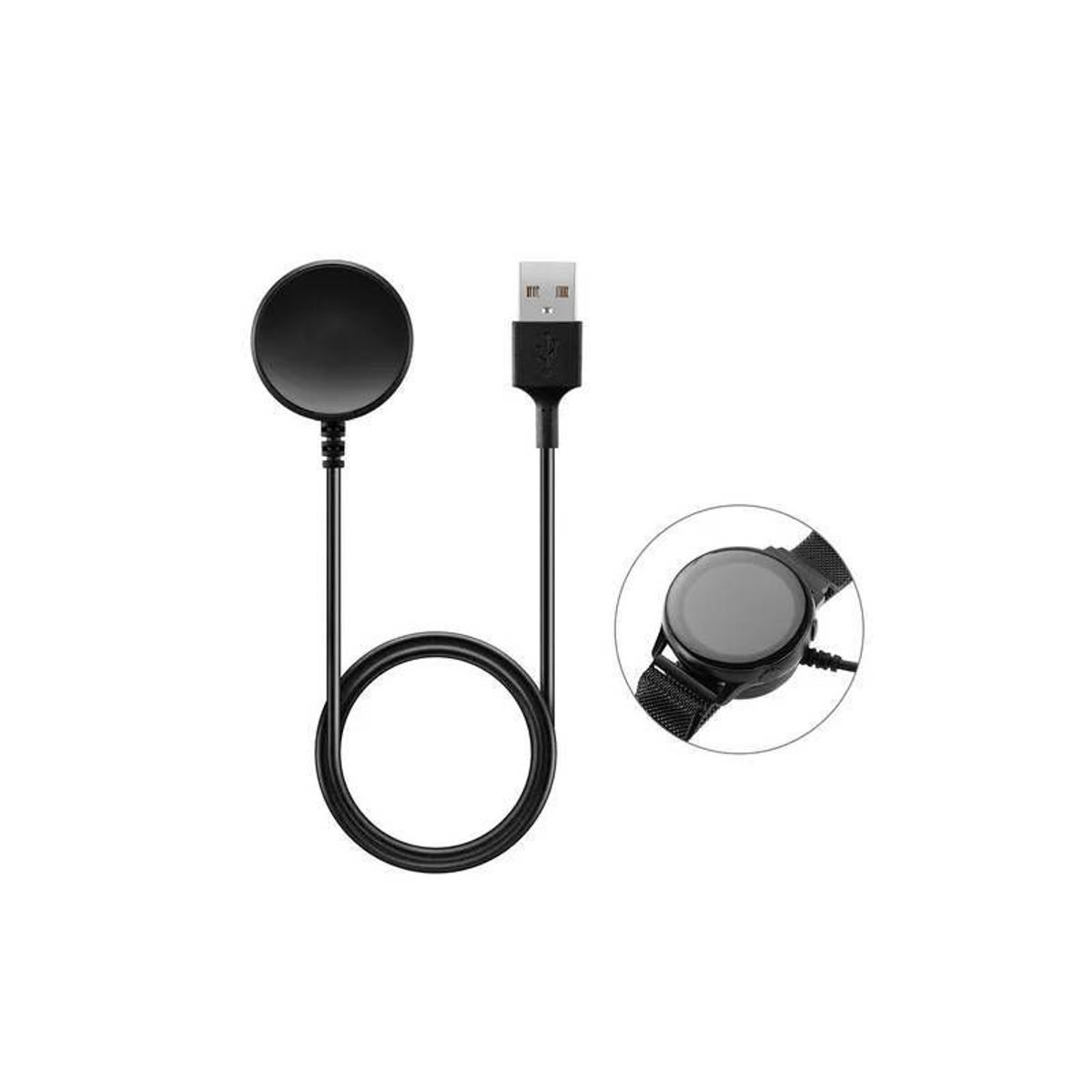 SAMSUNG - Cargador Magnetico Para Samsung Watch Active 1 y 2 - Negro