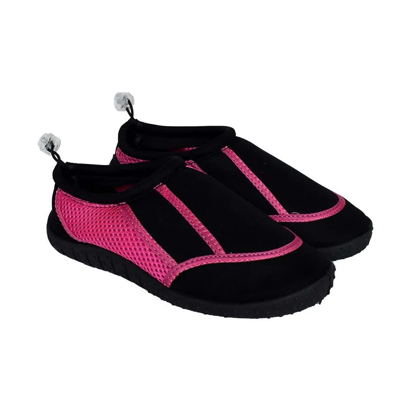 GENERICO - AQUASHOES - ZAPATILLAS DE AGUA PUNTA SAL NEGRO FUCSIA TALLAS 35 AL 40