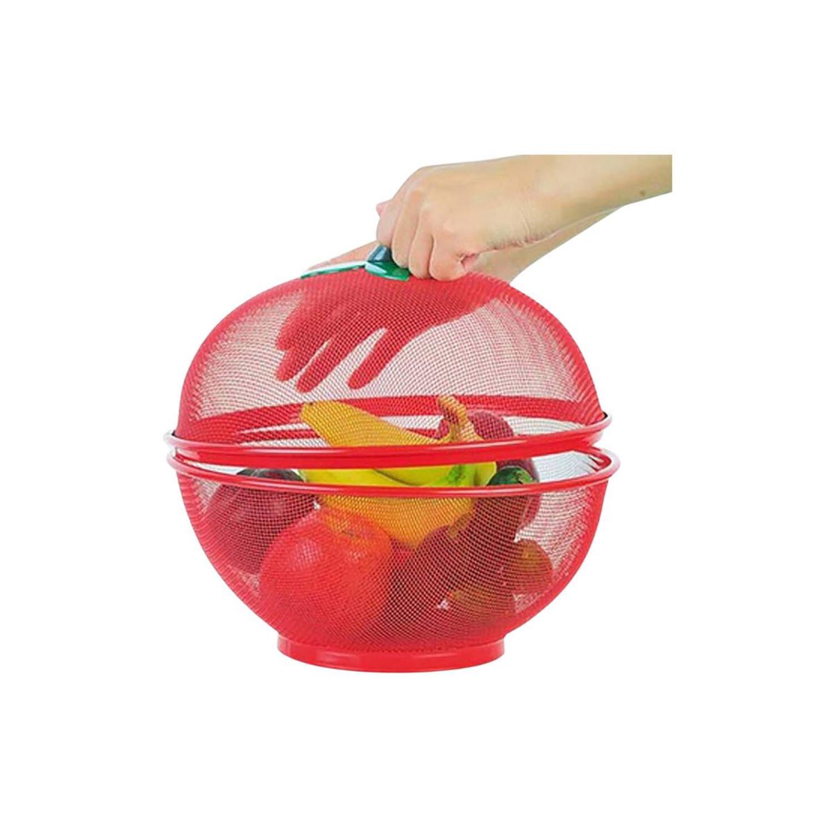 GENERICO - Frutero Cesta de Malla con Tapa Anti Moscas