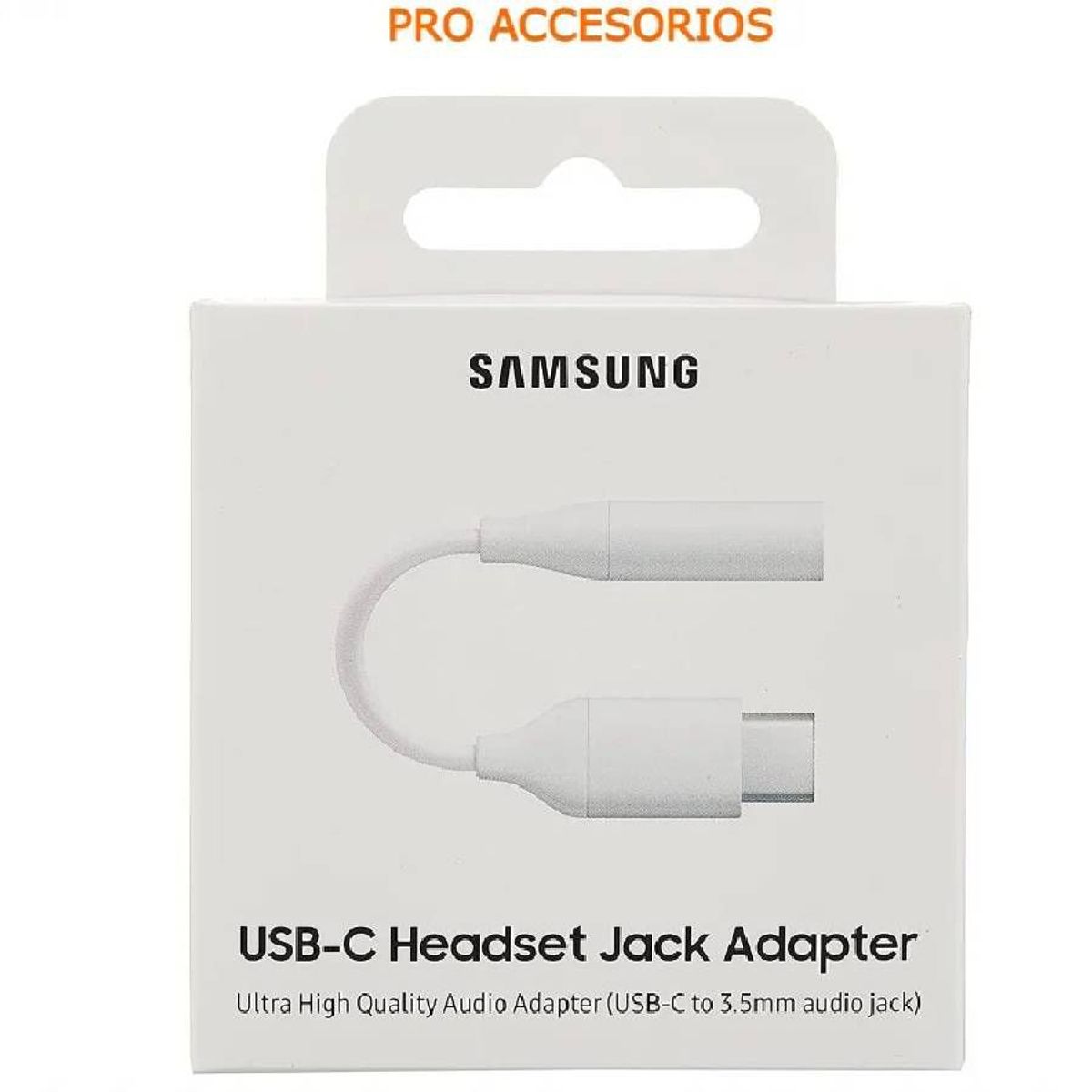 SAMSUNG - Adaptador Samsung Tipo C a Jack 35mm ORIGINAL