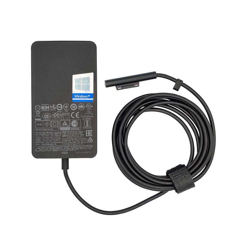 MICROSOFT - CARGADOR PARA LAPTOP MICROSOFT SURFACE 15V. 2.58A 44W P/N: 1800
