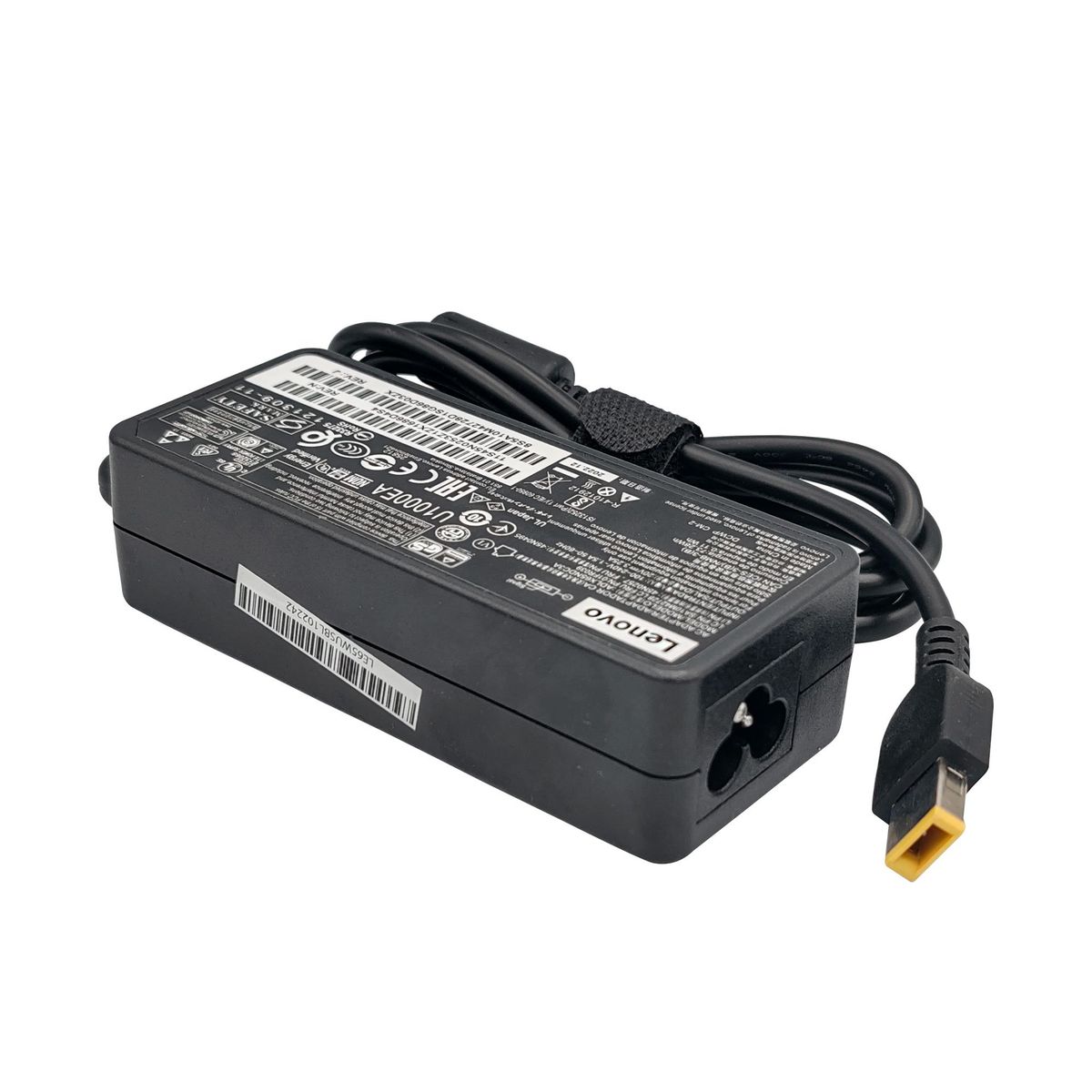 LENOVO - CARGADOR PARA LENOVO 20V 3.25A 65W, PUNTA USB AMARILLA P/N: ADLX65NDC3A
