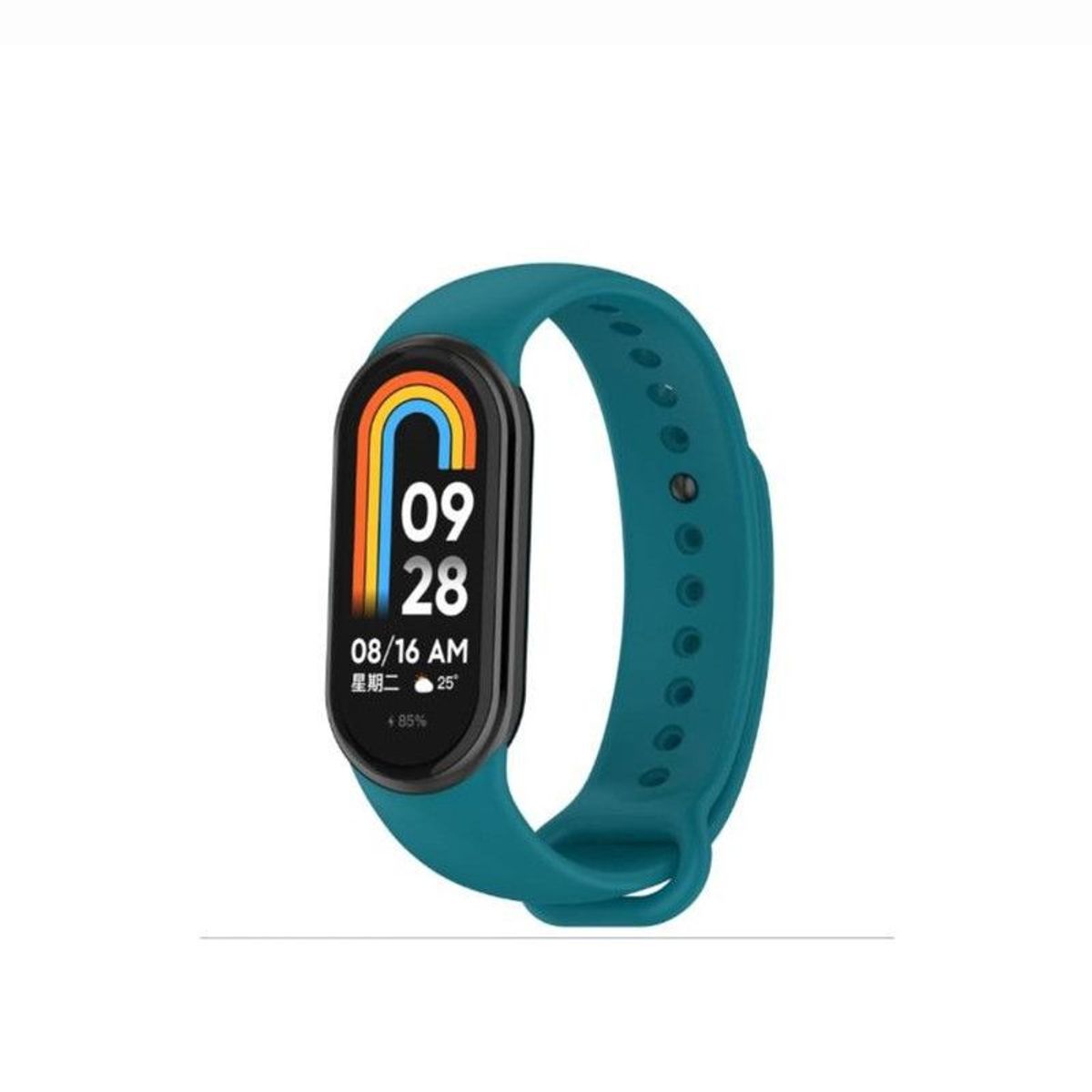 GENERICO - Correa de Silicona Para Xiaomi Mi Band 8 - Azul