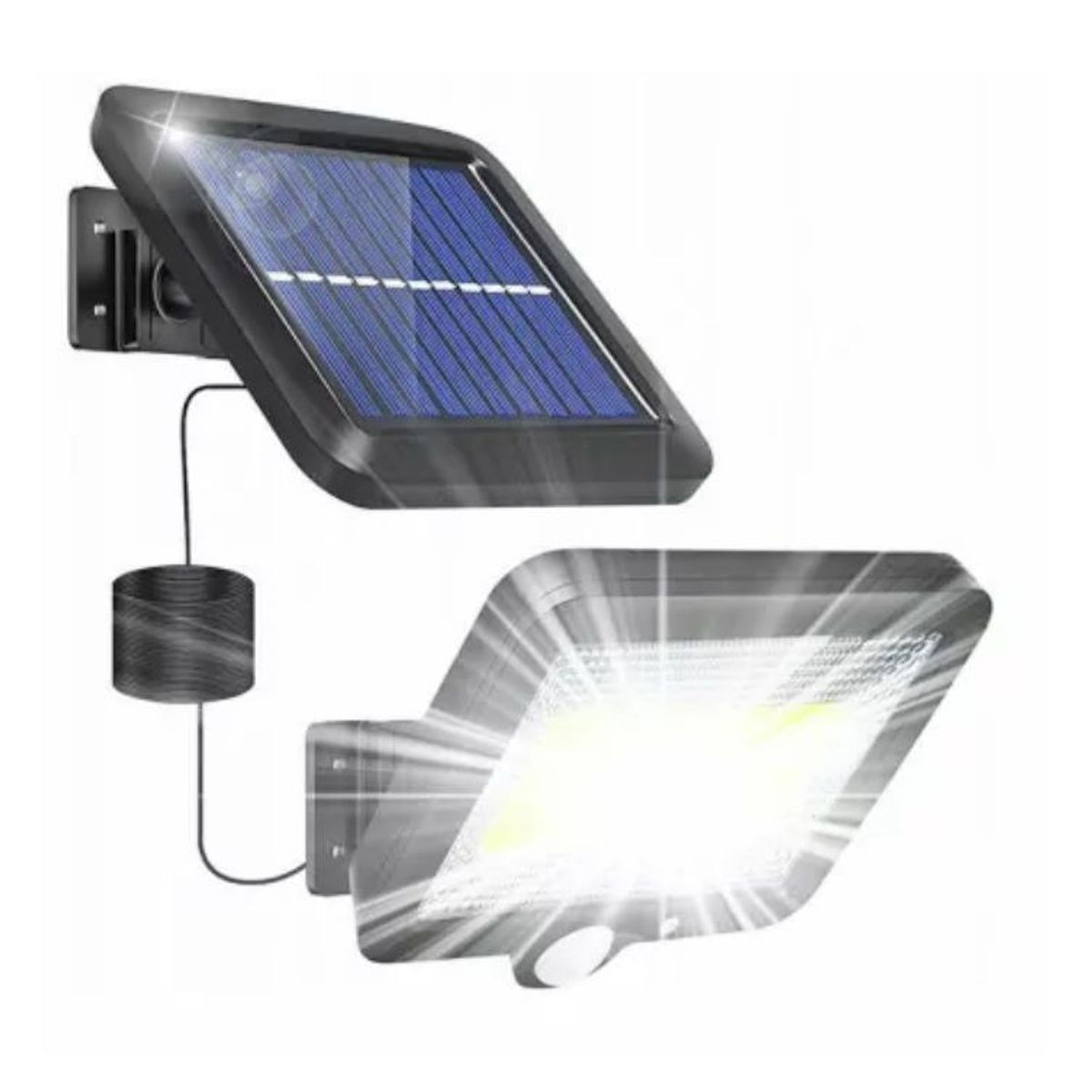 SEISA - Lampara Luz Solar Led - Autoencedido -  Con Sensor De Movimiento