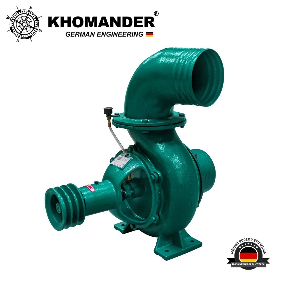 KHOMANDER - BOMBA DE AGUA EJE LIBRE 6X6 PULGADAS  CAUDAL  - KHOMANDER