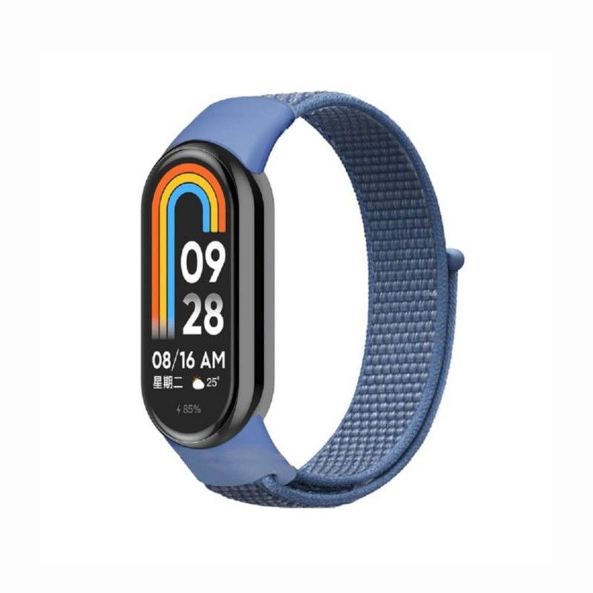 GENERICO - Correa de Nylon Para Xiaomi Mi Band 8 - Azul