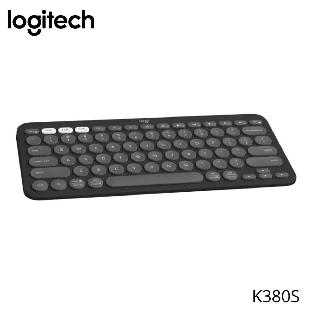 LOGITECH - TECLADO LOGITECH PEBBLE 2 K380S BLUETOOTH GRAFITO