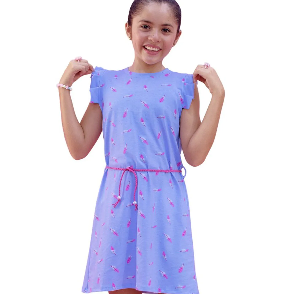 KIDS MASHMELO - Vestido en Jersey Estampado para niña Kids Mashmelo