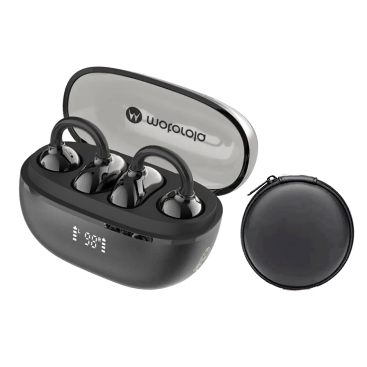 MOTOROLA - Audífonos Motorola Moto Buds C30 BT54-Negro y Estuche