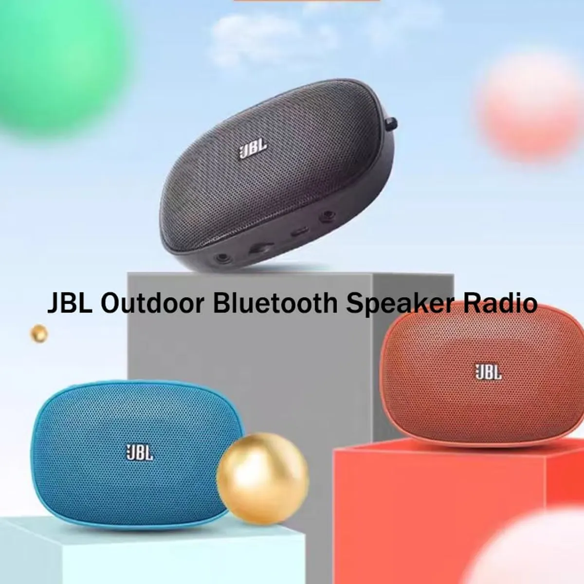 JBL - Parlante Bluetooth JBL SD18 TF FM-Negro