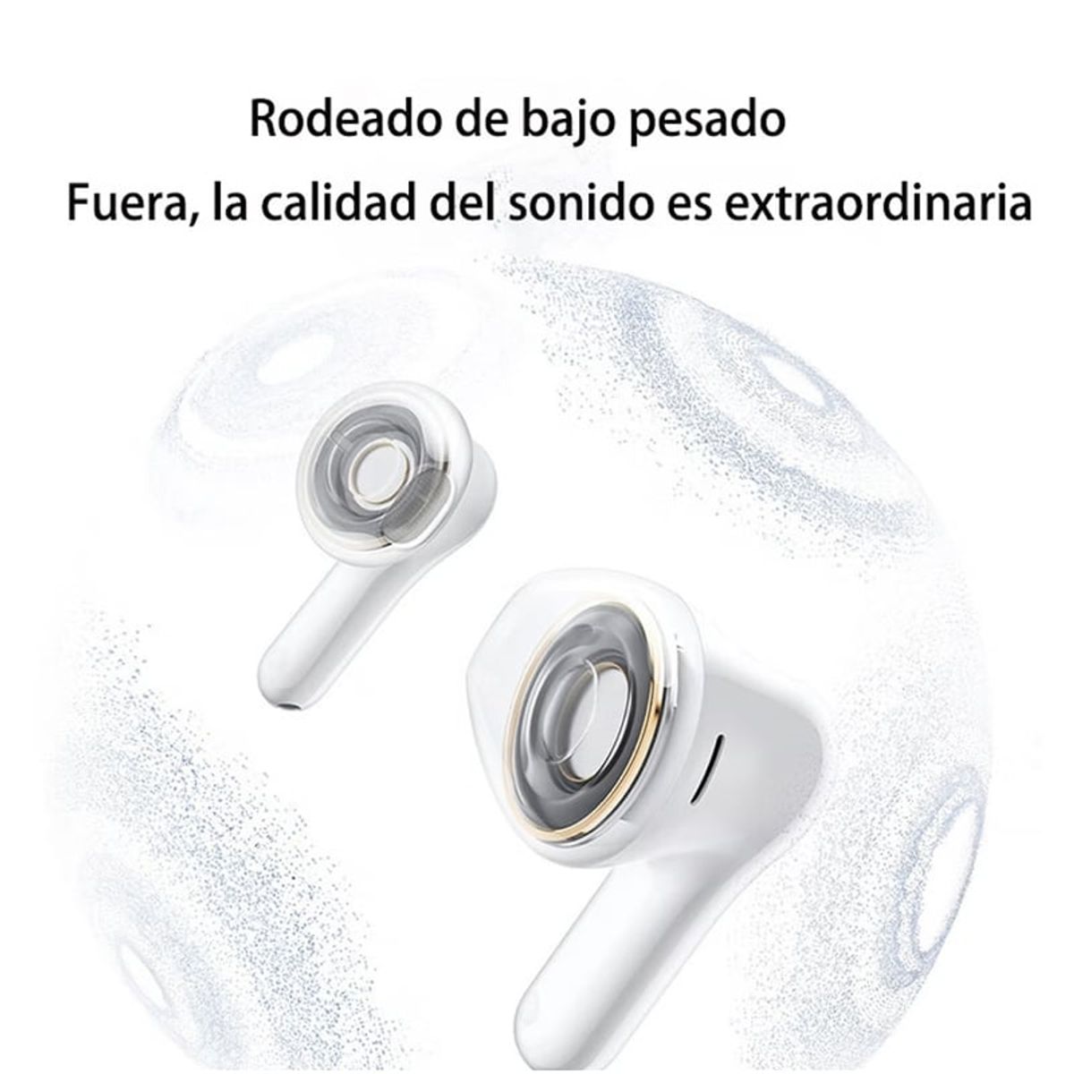 VIVO - Audífonos bluetooth Vivo TWS Air 2 Rodeado de bajo pesado- Azul Negro