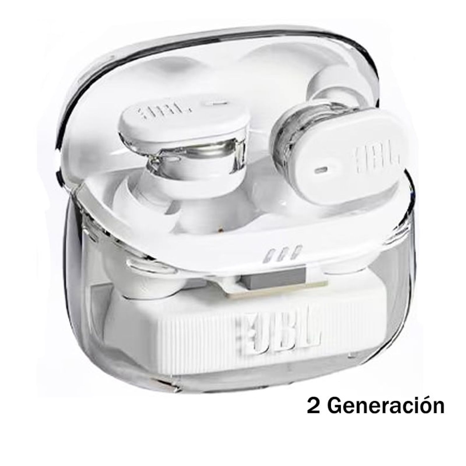JBL Tune Buds 2 Auriculares inalámbricos sonido Pure Bass-Blanco