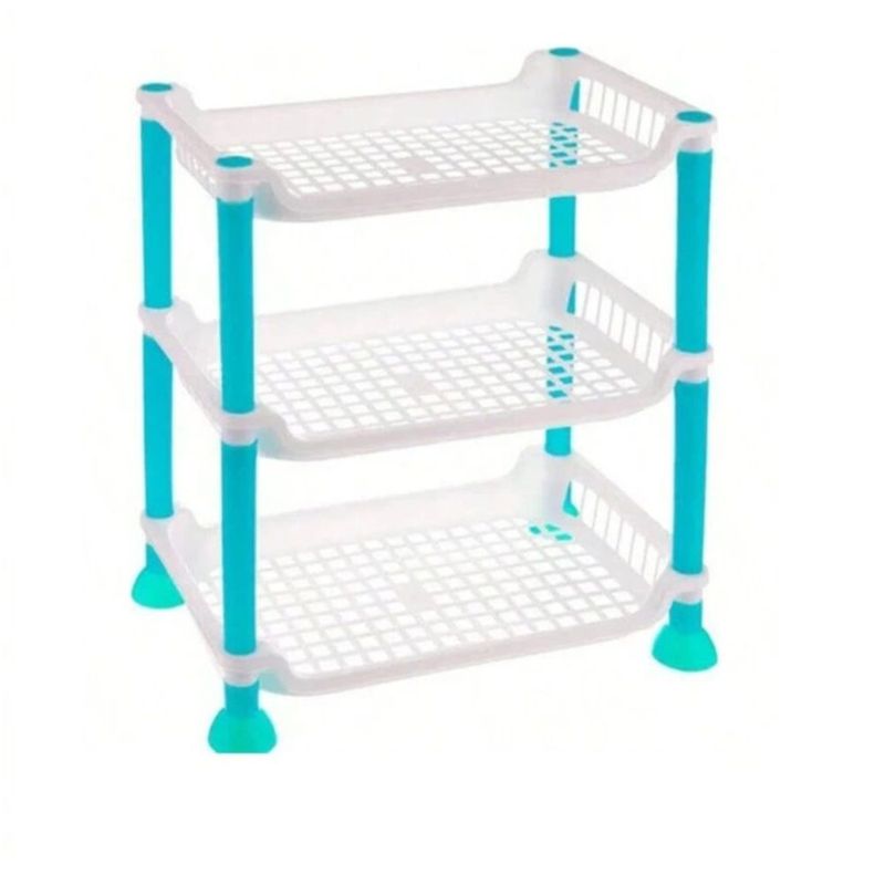 Mini Estante Plastico Organizador Multifuncional 33x32x17 GENERICO ...