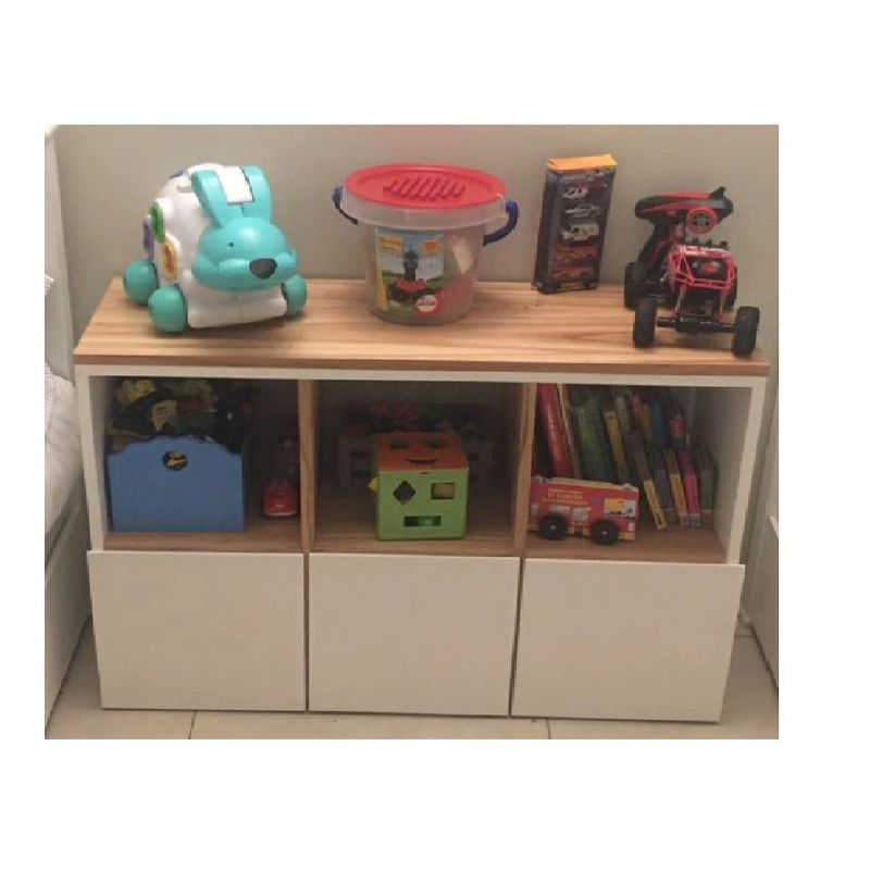 AMUEBLE - JUGUETERO - ORGANIZADOR  melamina * nilsen*  Tiendas Amueble