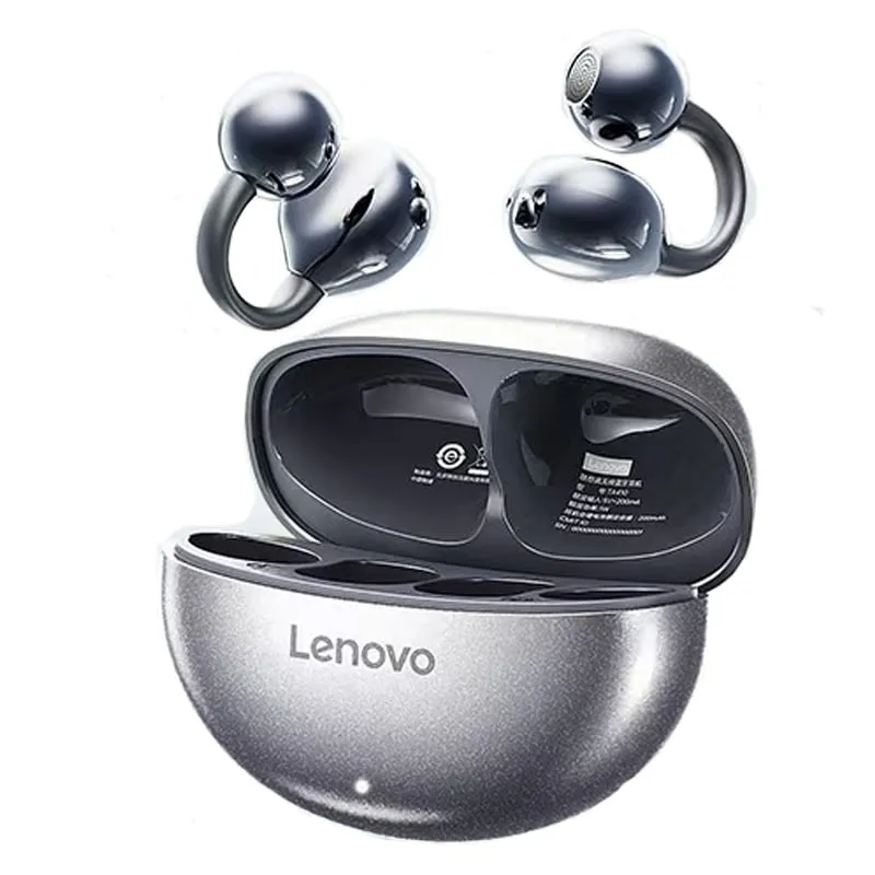 LENOVO - Audífonos Lenovo Clip TA140 TWS Bluetooth 5.4 Negro
