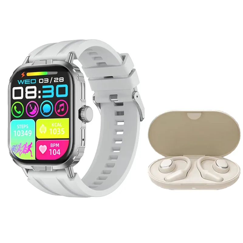 MOTOROLA - Motorola Moto E20-Blanco Audífonos tws y Toumi Watch GT-M-w