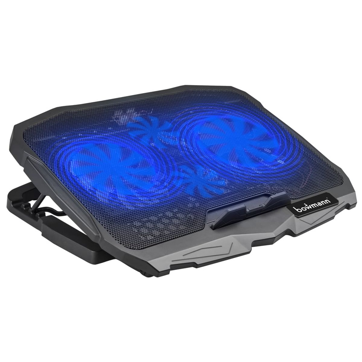 BOWMANN - Cooler para Laptop de 4 Ventiladores LED 17'' Bowmann BWC4V