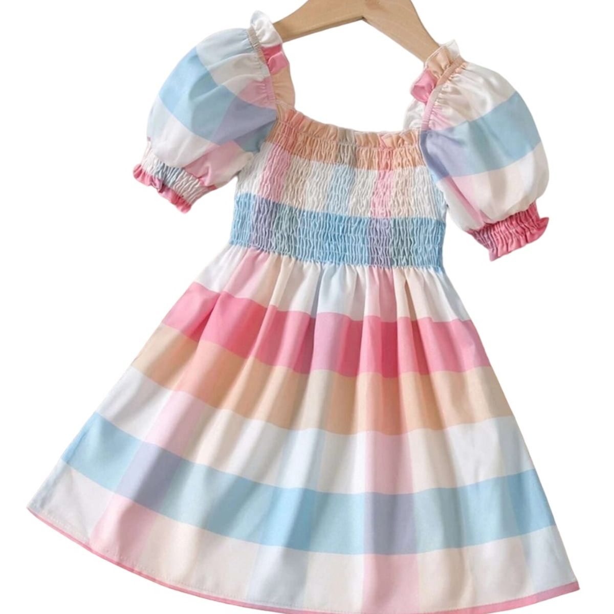 GENERICO - Vestido Arcoiris de colores