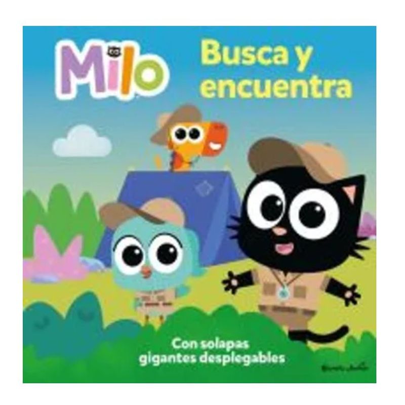 GENERICO - Milo Busca y encuentra Con solapas gigantes desplegables