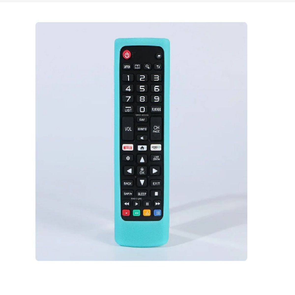 OTTOWARE - FUNDA DE SILICONA PARA CONTROL REMOTO LG SMARTV CELESTE
