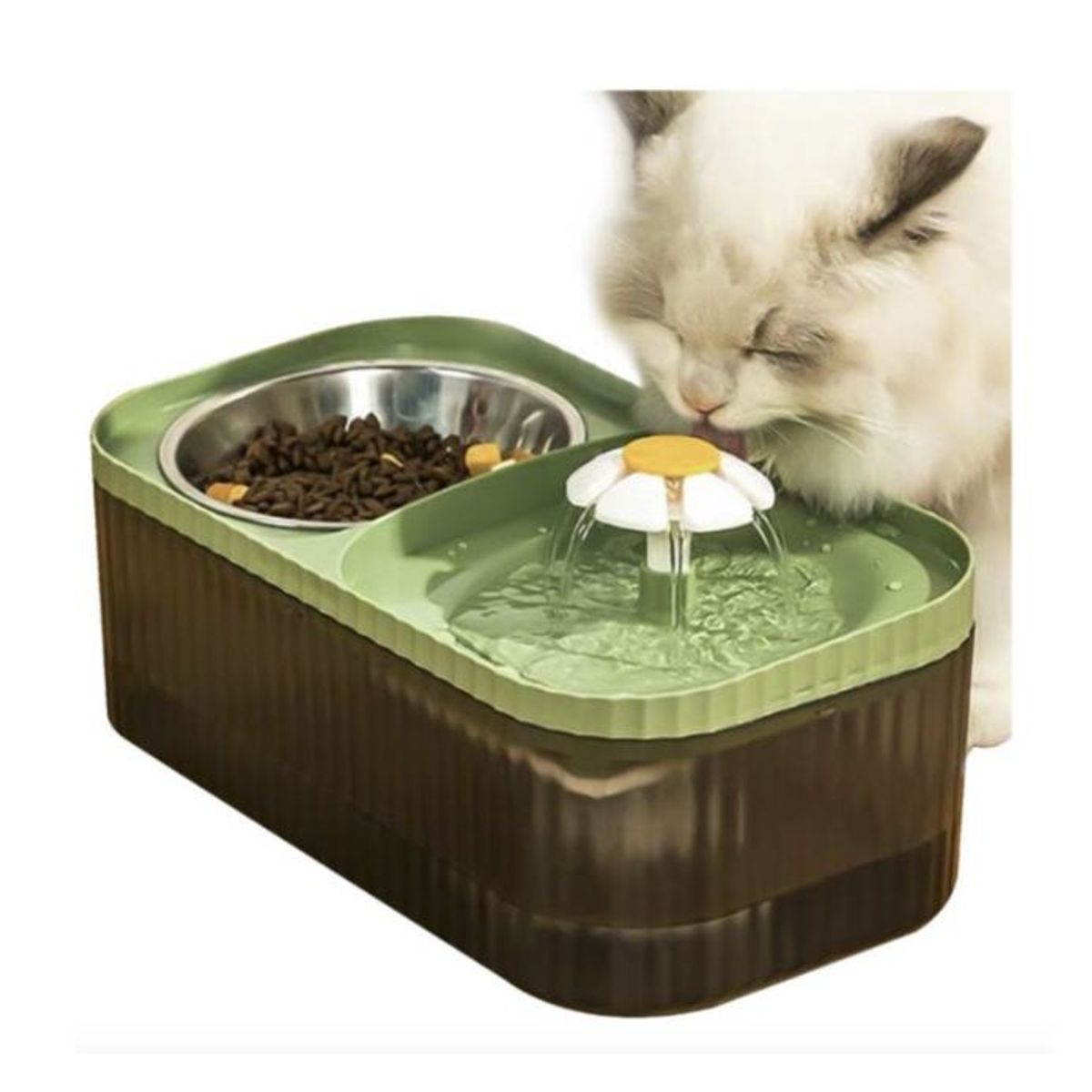 GENERICO - Bebedero Eléctrico De Agua Alimentador Para Gatos- Mascotas