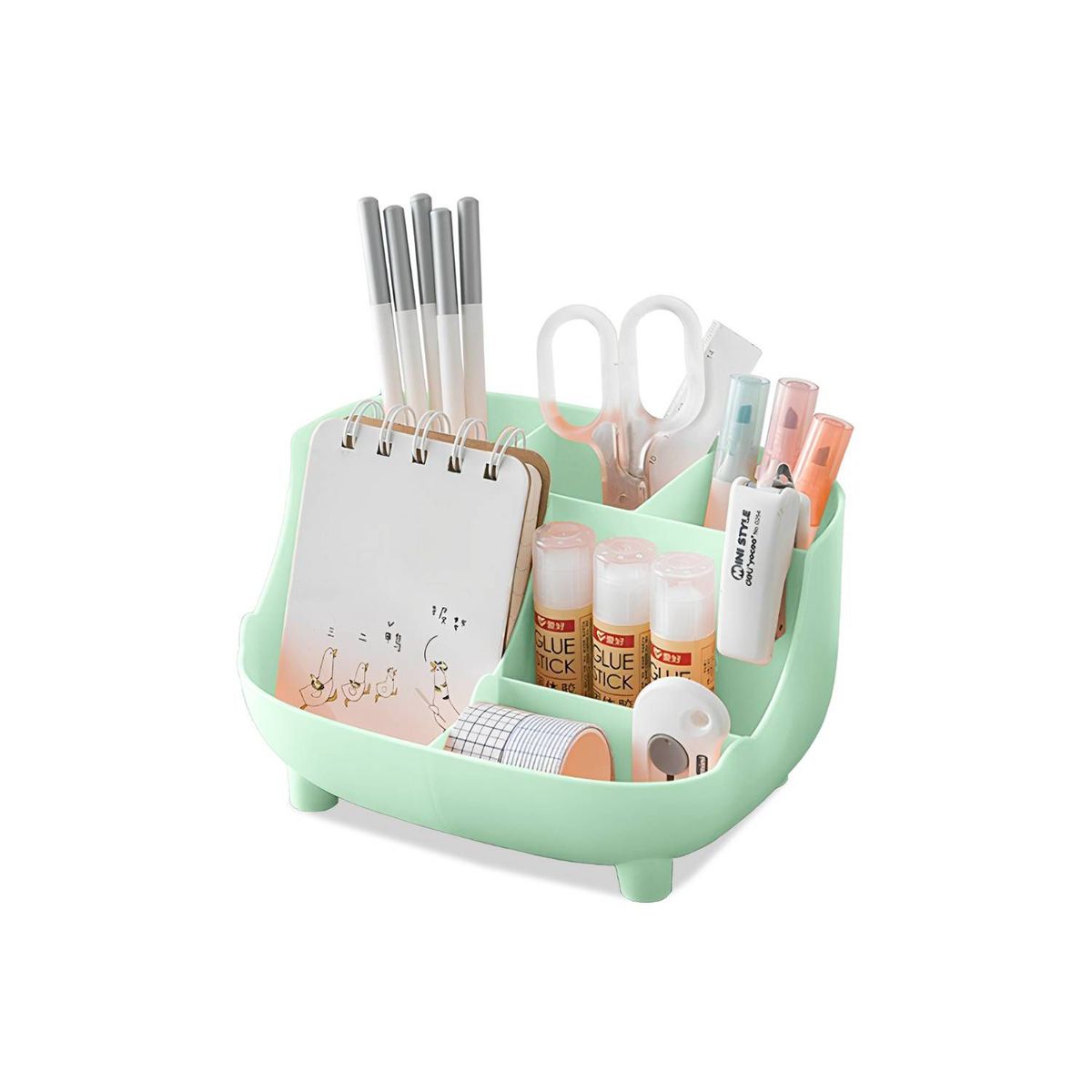 GENERICO - Cesta Organizador Escritorio Oficina Porta Lapiceros