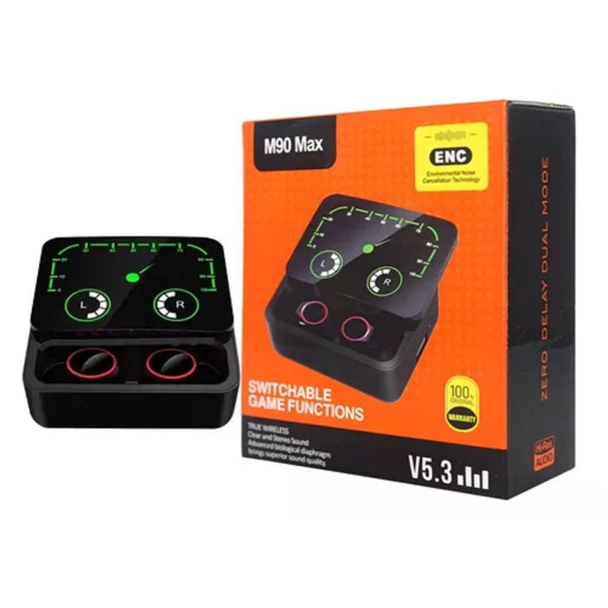 GENERICO - AUDIFONOS BLUETOOTH GAMER M90 MAX